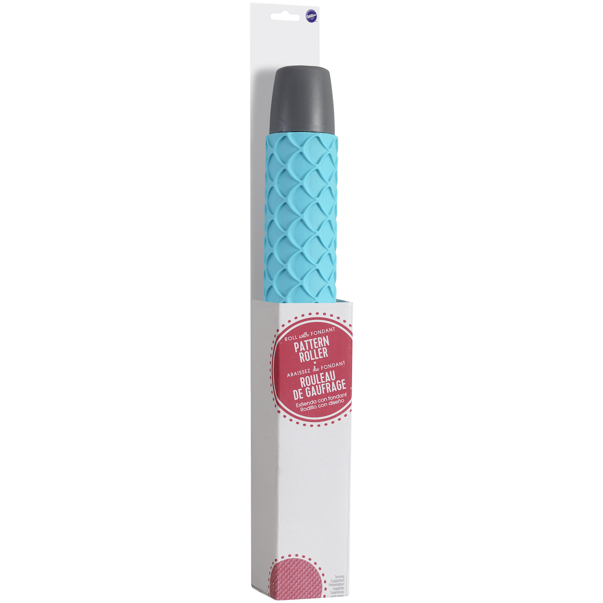 Rodillo Con Diseño - Ondas Y Escamas