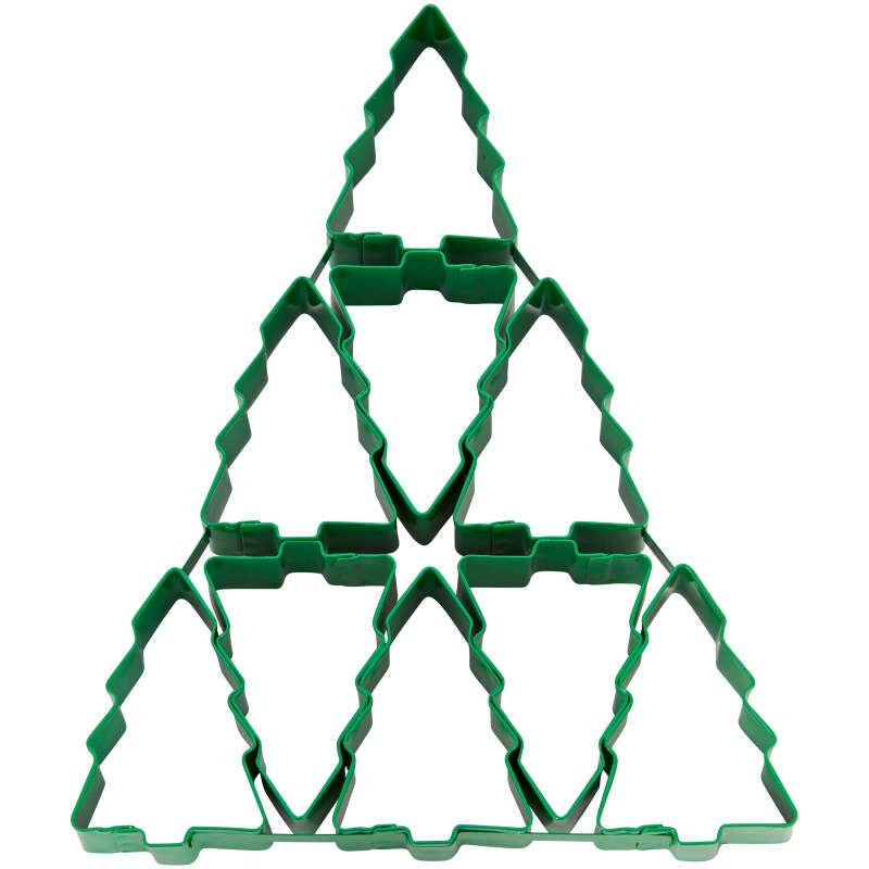 Multi Cortantes De Galletitas - árboles De Navidad