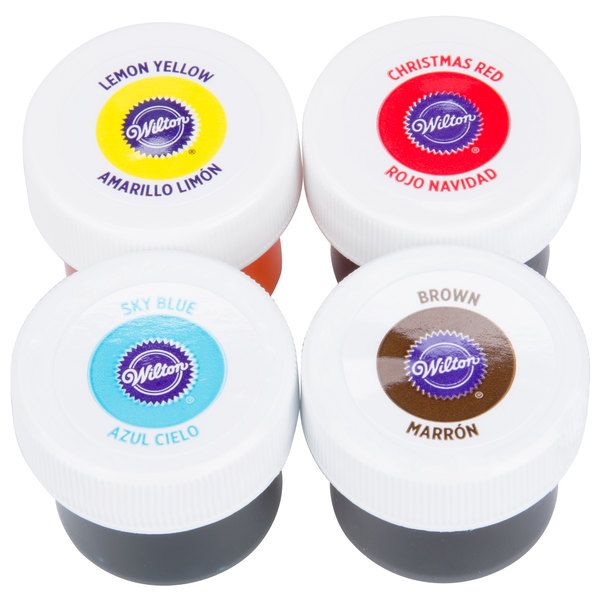 Colorantes En Gel - Colores Primarios - Set X 4