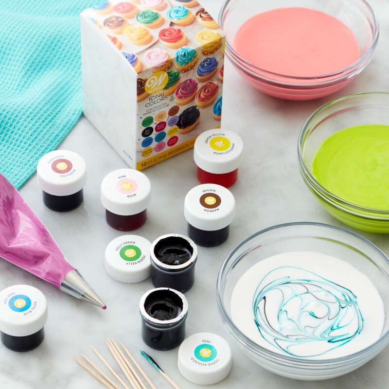 Colorantes En Gel - Colores Surtidos - Set X 12