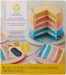 Juego De Moldes Para Torta Redonda 15 Cm - Easy Layers