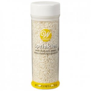 Sprinkles - Jimmies Perlados Blancos 113grs