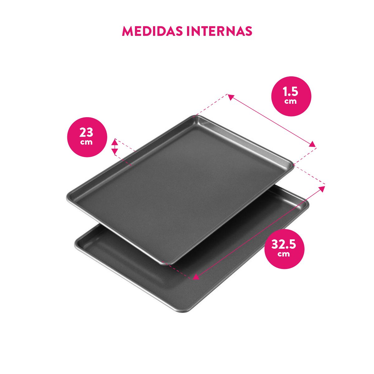 Juego De Moldes De Torta Rectangular - Easy Layers