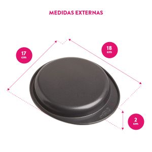 Juego De Moldes Para Torta Redonda 15 Cm - Easy Layers