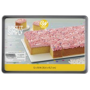 Molde Rectangular Extra Grande Bordes Altos - Bake It Simply