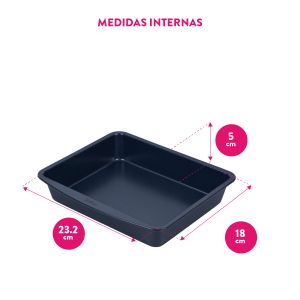Set X 4 Moldes Antiadherentes Para Hornito Eléctrico - Acabado Diamante