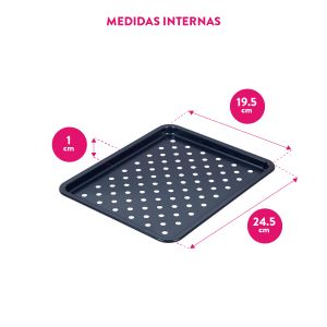 Set X 4 Moldes Antiadherentes Para Hornito Eléctrico - Acabado Diamante