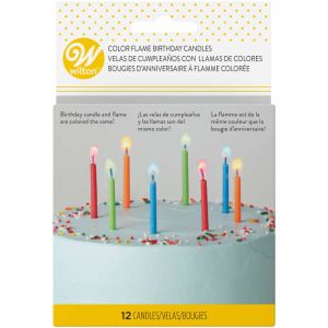 Velas Con Llamas De Colores Diferentes