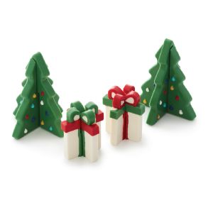 Molde Para Bombones Y Gomitas - Navidad 3d