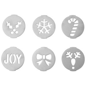 Set De Discos Navideños Para Galletitas