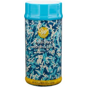 Sprinkles - Jimmies Surtido Azul Celeste Y Blancos 324grs