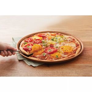 Molde Pizza Y Rejilla 43cm Recubrimiento Cerámico Portions