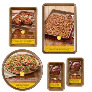 Set X 5 Moldes Premium Para Horno Con Recubrimiento Cerámico - Ceramacut