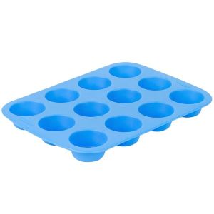 Molde Para Hornear - Mini Cupcakes - 12 Cavidades Easyflex