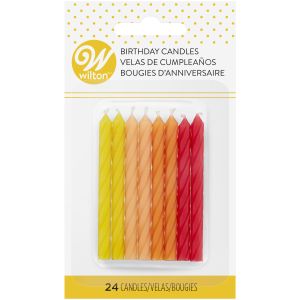 Velas De Cumpleaños Cálido