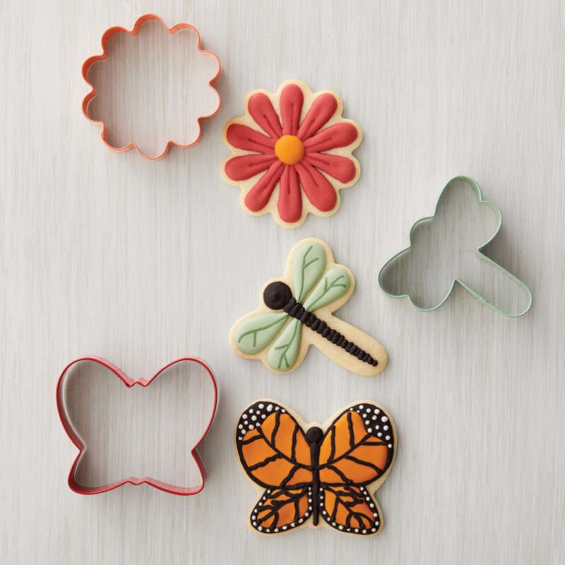 Cortantes De Galletitas - Primavera Y Flores