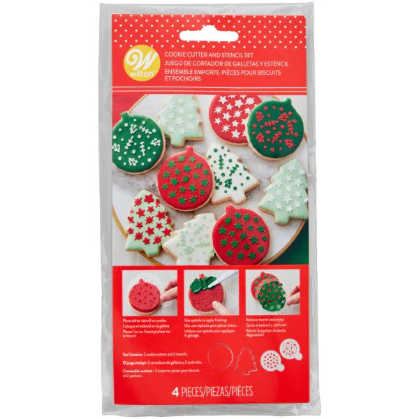 Cortantes Y Estencils - Set X 2 - Navidad