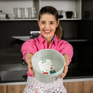 Molde Isa Redondo Aro Desmontable 20 Cm Menta