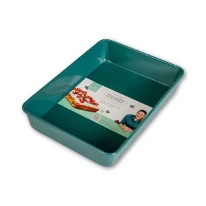 Asadera Isa Rectangular 33 Cm Petróleo