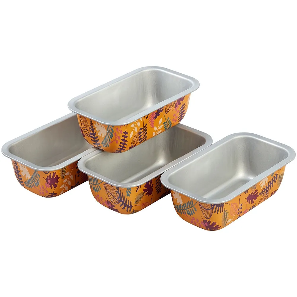 Moldes Para Mini Budines  Set X 4 Unidades Bake And Bring