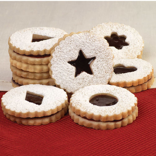 Cortantes Metálicos Redondo Galletas Linzer