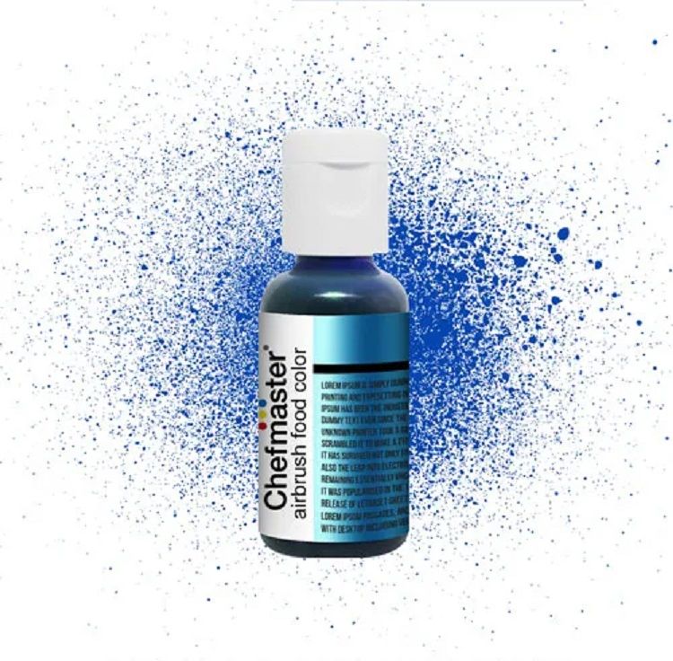 Colorante Para Aerografo Azul Metálico 18 Gr.
