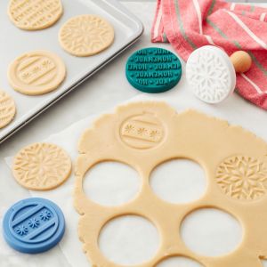 Juego De Sellos Para Galletitas - Motivos Navideños