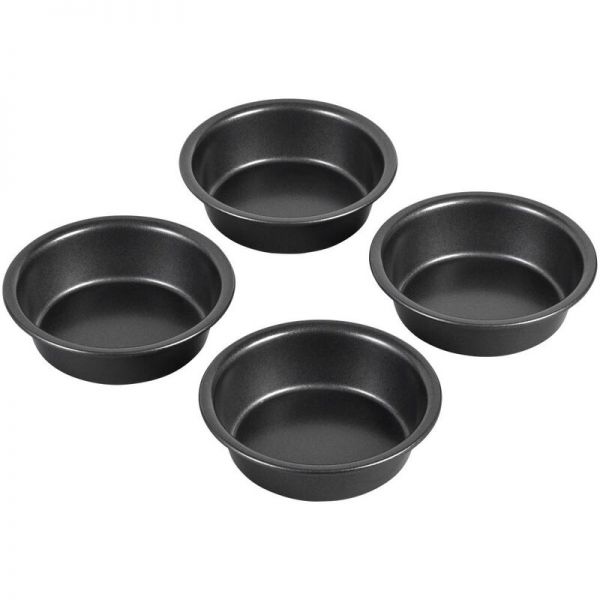 Mini Moldes Para Tortas Redondas Set X 4 - Perfect Results