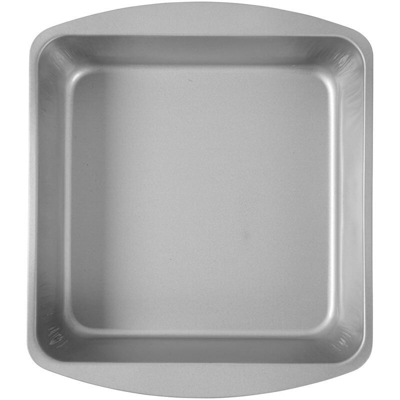 Molde Acero Estañado Cuadrado Para Torta 20 Cm  Bake And Bring