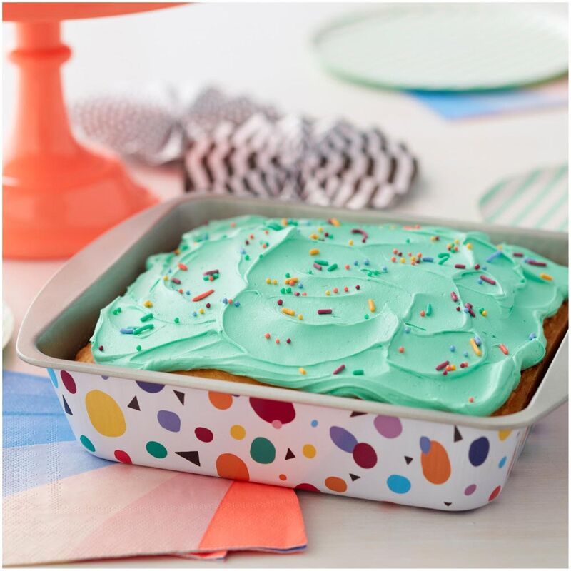 Molde Acero Estañado Cuadrado Para Torta 20 Cm  Bake And Bring
