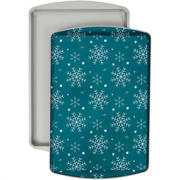 Molde Acero Estañado  Para Galletas 33 X 23 Cm  - Set X 2 - Bake And Bring