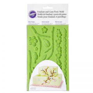 Molde Para Fondant Y Pasta De Goma Naturaleza