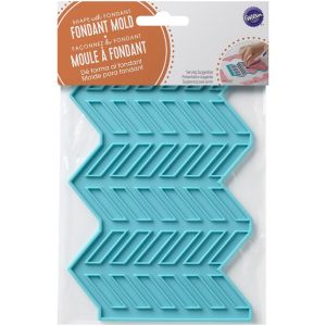 Molde Para Fondant Y Pasta De Goma Zigzag