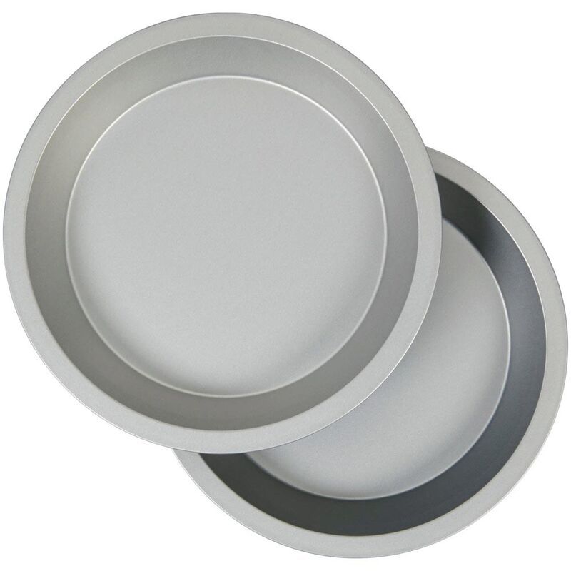 Molde Para Tortas De Acero Estañado 22 Cm - Set X 2 - Bake And Bring