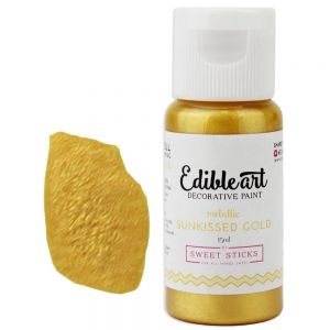Pintura Comestible Dorado Sol Metálico (sunkissed Gold)