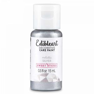 Pintura Comestible Gris Light Metálico (light Silver)
