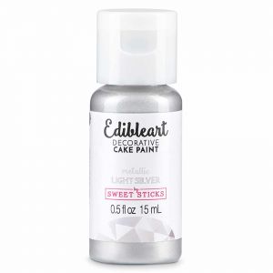 Pintura Comestible Gris Light Metálico (light Silver)