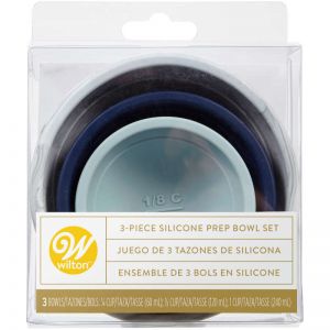 Set De 3 Tazas Medidoras De Silicona