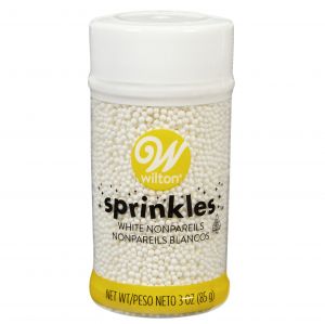 Sprinkles Nonpareils Blanco 2 Mm