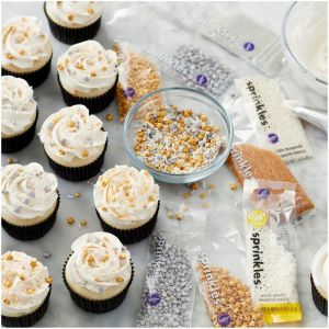 Sprinkles En Pouch - Confetti Dorado