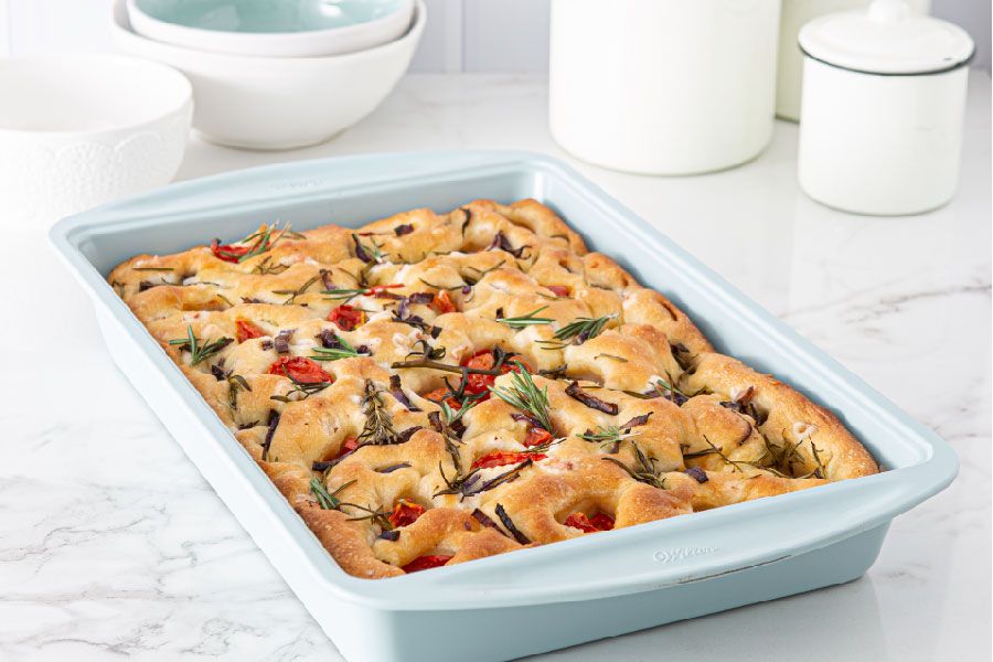 Receta Para Una Focaccia Muy Tentadora