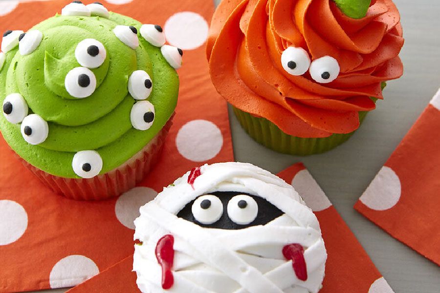 Halloween: Monstruitos Adorables Para Tus Cupcakes