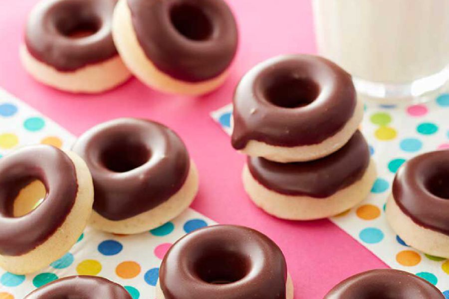Mini Donuts De Vainilla