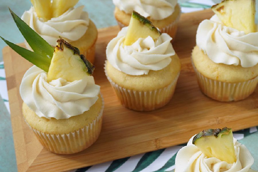 Cupcakes Y Buttercream De Ananá