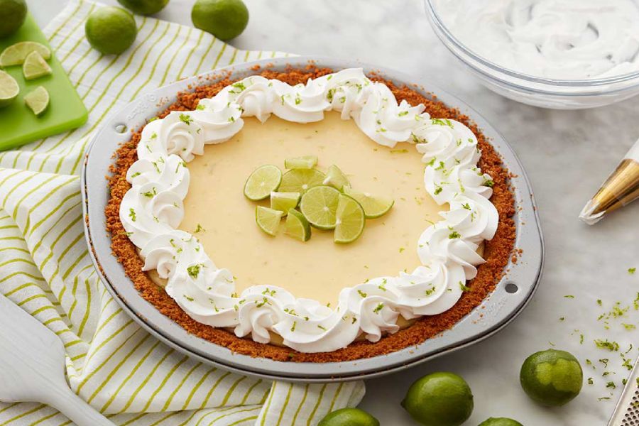 El Mejor Key Lime Pie Casero