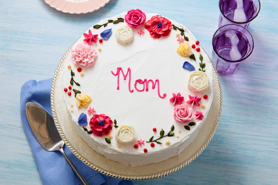 Una torta personalizada para mamá